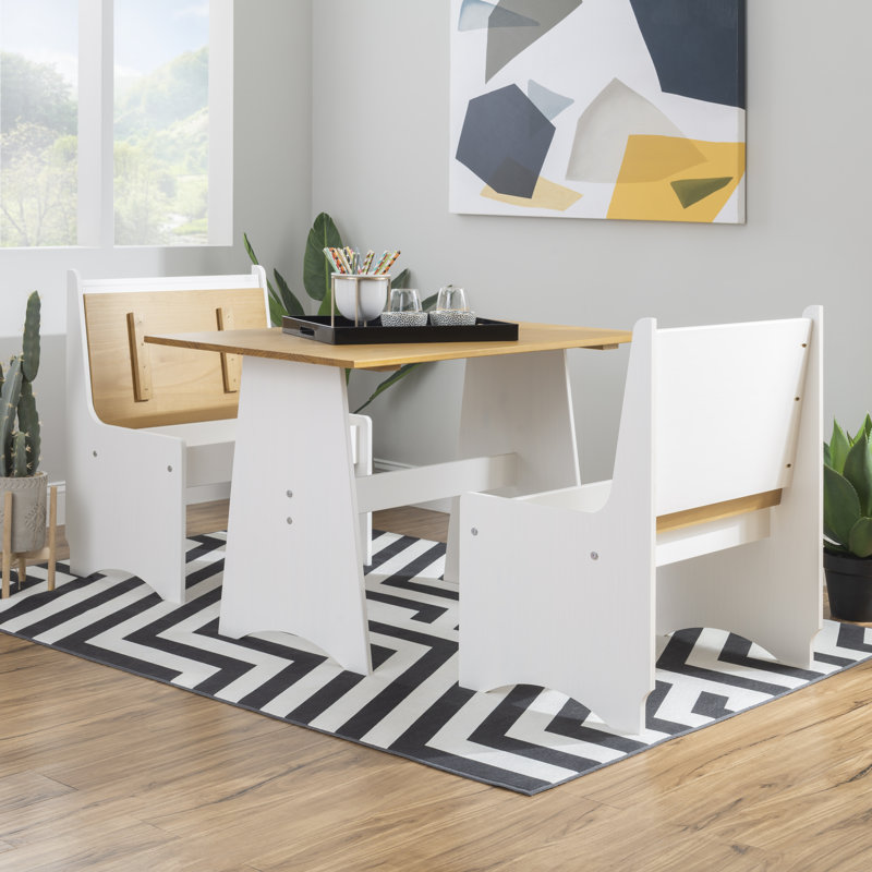 Sand & Stable™ Belinda Minimalist Solid Wood Honey Table | Wayfair